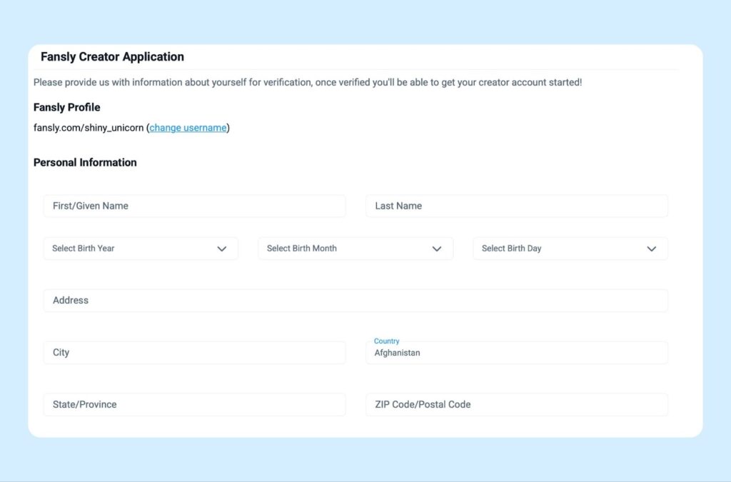 Account Verification