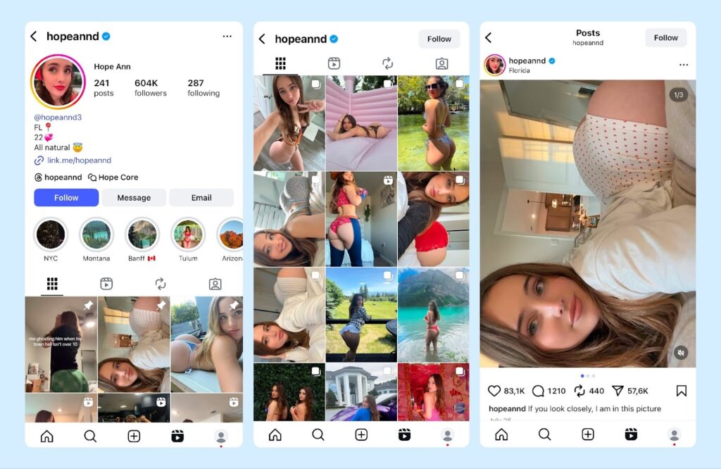 Media-Style Account Instagram