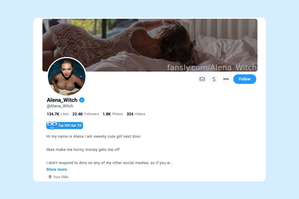 Fansly Profile Setup