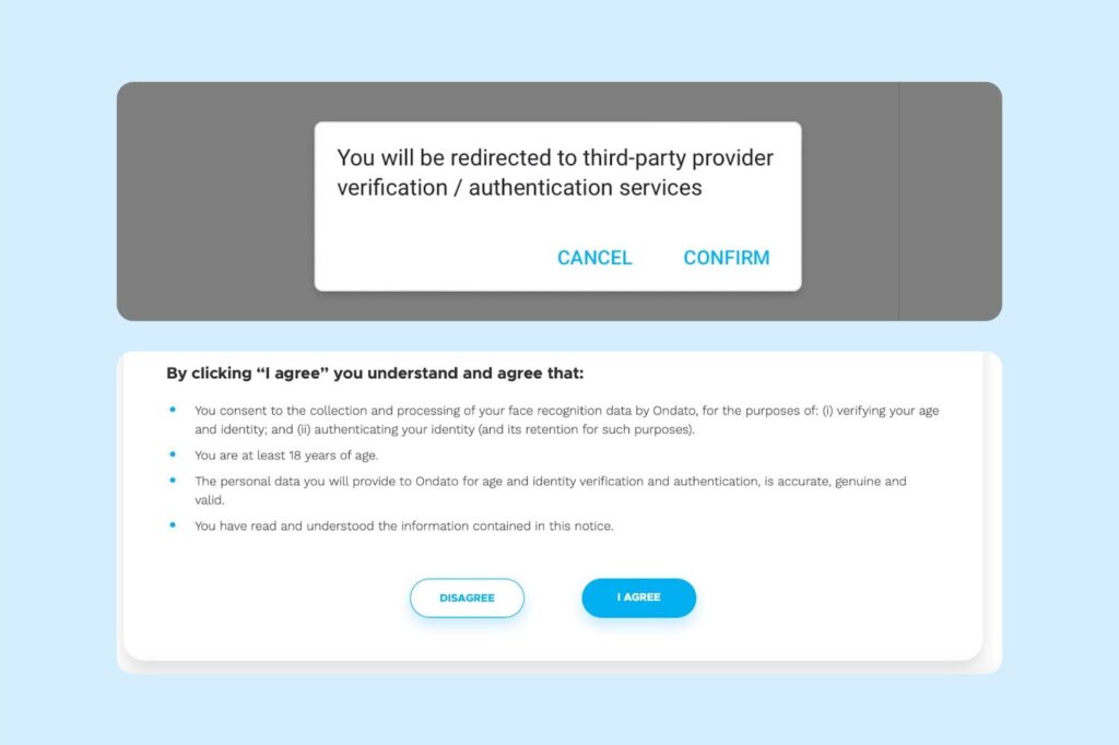 Verification process Onlyfans