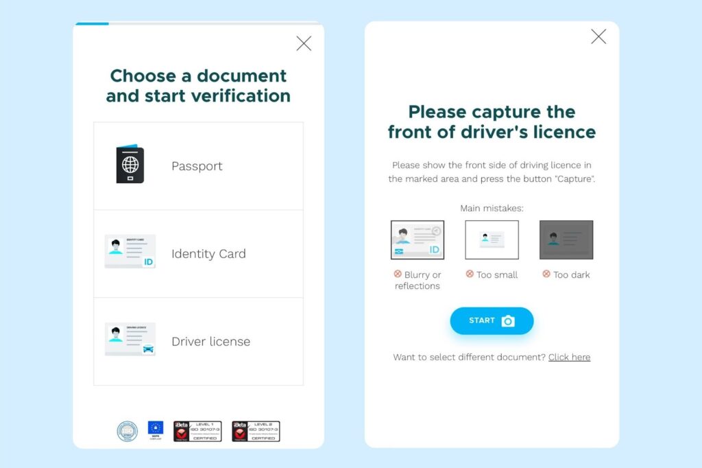 OnlyFans Verification process