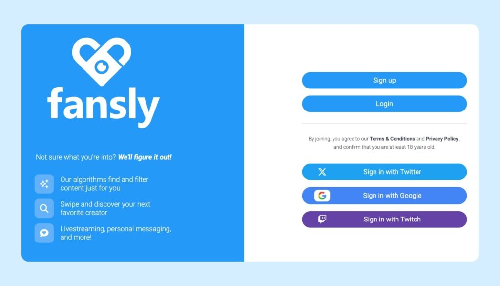 How to Sign Up for Fansly